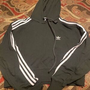 Adidas crop hoodie